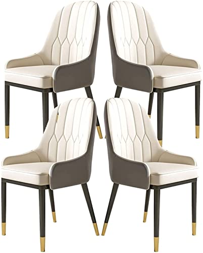 dining chair Office Reception Chairs Business Dining Chairs Set Kitchen Dining Chairs Set of 4 Modern High Back Soft Seat Living Room Chairs Wate