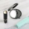 WSNANG Movie Princess Inspired Pocket Compact Mirror Fairy Tale Fans Makeup Mirror Fairy Shoes Princess Cartoon Lover Gift (Cinder- Mirror)