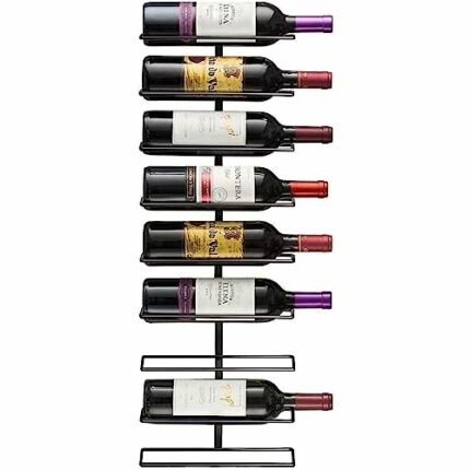 Sorbus Wall Mount Wine Rack (Holds 9 Bottles)