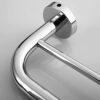 Towel Rail,bathroom towel rack Tower Hanger Stainless Steel,Double Pole bathroom towel rack,Bathroom Accessories Shelter-23.62 Inch,Chrome