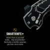 True Utility Folding Knife, Aluminium, Black