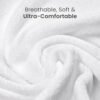 Cosi Home 100% Waterproof Mattress Protector - Soft Terry Cotton Fitted Mattress Topper - Machine Washable - Double (135 x 190 cm + Deep 30 cm St