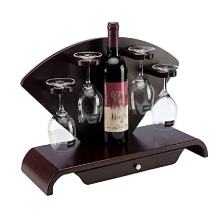 NEOCHY European Style Wine Rack, Wine Glass Rack Wine Bottle Rack Display Stand Creative Decorations