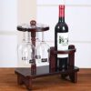 PIBM Stylish Simplicity Wooden Wine Rack Wine Glass Holder Wine Shelf Wooden Wine Rack Wine Bottle Shelf Hanging Wooden Cup Holder Beautiful and