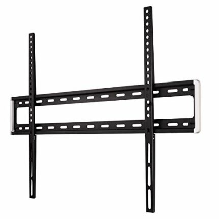 Hama 118624 PREMIUM FIXED Wall Bracket for TV | 46 - 90 Inch | VESA up to 800 x 600 | max 75Kg | Black, 630.0 mm*913.0 mm*21.0 mm