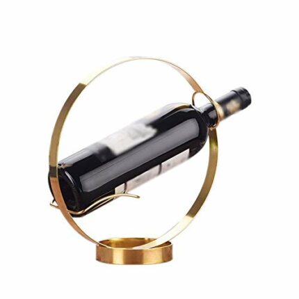 PIBM Stylish Simplicity Nordic Fashion Wrought Iron Wine Rack Decoration Simple Personality Home Furnishings Living Room Wine Cabinet Decoration