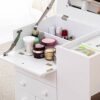 BVDSG Dressing Table Bedroom Economy Type Simple Floating Window Small Apartment Multi-functional Makeup