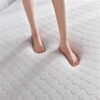 TBIIEXFL Washable Cover Mattresses Natural Latex Rebound 5/10cm Mattress for Family Bedspreads King Queen Twin Full Size Sponge Tatami (Color : W