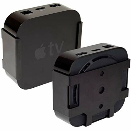 HIDEit Mounts ATV4K Mount for Apple TV 4K, American Company - Steel Wall Mount for Apple TV 4K - Compatible with Apple TV HD, Apple TV 4K 1st and