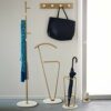WALNUTA Home Office Entryway Metal Umbrella Holder, Great for the Front Door,Entryway, Black (Color : D)