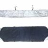 Uposao Patio Awning Cover Waterproof Replacement Awning Cover Sun Protection Dustproof Awning Storage Bag with String for Outdoor Garden Patio