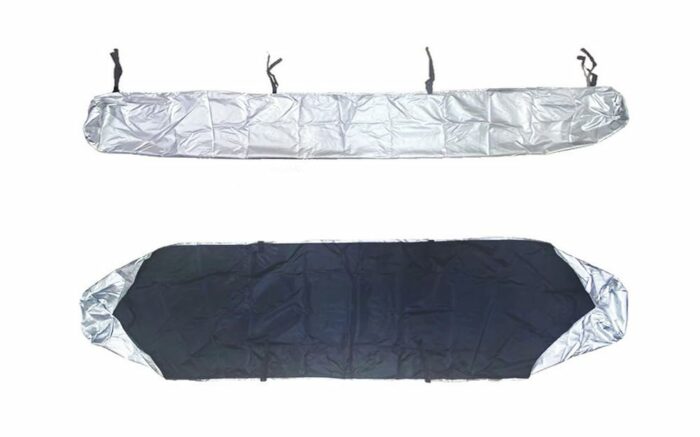 Uposao Patio Awning Cover Waterproof Replacement Awning Cover Sun Protection Dustproof Awning Storage Bag with String for Outdoor Garden Patio