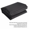CHICIRIS Rollaway Bed Cover, Waterproof Folding Bed Storage Cover with Zipper, 40" L x 13" W x 41" H/33.5" L x 13" W x 42" H, Black(85 * 33 * 107