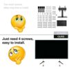TV Base Stand for Hisense TV Stand, TV Stand Legs for Hisense A6 Series 43" 50" 55" 60" 65" TV, for 43A6G 50A6G 50A6GX3 55A6G 60A6G 65A6G, Replac