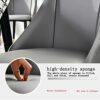 dining chair Kitchen Dining Room Furniture Chairs Set Of 2 Dining Chairs Matte Leather Upholstered Accent Chairs Modern Living Room Side Chairs f