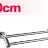 Bathroom Bathroom Towel Rack Stainless Steel Wall Mount Double Towel Bar Tower Hanger/40Cm