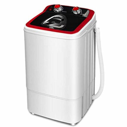 CHUNYU Portable Compact Full-Automatic Laundry ，This Washing Machine is Ideal for Student Apartments and Small Accommodations with Limited Space.