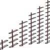 EMISOO Wine Rack Wall Mounted - Wall-Mounted Wine Rack | 2/4/6/8/10/12 Bottles | Metal Wine Rack | Elegant Kitchen, Restaurant, Bar or Wine Cella