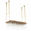 Wine racks Ceiling Metal Wine Bottle Holder Hanging, Home & Kitchen Decor, Save Space, for Bars, Restaurants