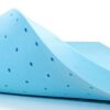 subrtex Memory Foam Mattress Topper Double, 2 Inch Gel Infused Foam Bed Topper for Pressure Relieving (135x190x5cm)