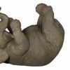 Ebros Gift Kitchen Partner Decor Wildlife Safari Elephant Wine Bottle Holder Figurine Pachyderm Animal Savanna Oil Wine Valet Storage Standalone