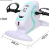 Under Desk Exercise Bike Pedal Exerciser Electric Pedal Exerciser For Leg/Arm Rehabilitation Cycle Bike Foot Pedal Exercise Machine (Color : C) (