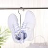 BESPORTBLE Shoes Hangers Shoe Drying Rack Dryer Shoe Holder Shoe Storage Organizer Shoes Hanging Hook Stainless Steel Shoes Hanger 2PCS