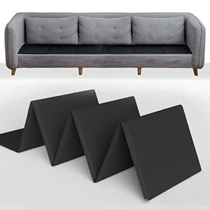 NobleRealm® 𝐒𝐨𝐟𝐚 𝐑𝐞𝐣𝐮𝐯𝐞𝐧𝐚𝐭𝐨𝐫 𝐁𝐨𝐚𝐫𝐝 - Non-Slip - 𝐖𝐚𝐭𝐞𝐫𝐩𝐫𝐨𝐨𝐟 -Foldable & Sagging Sofa Support Board under Seat Cushions & Sofa Saver (Extra Long 3