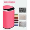 Washing Machines Portable Mini Washing Machine,Fully Automatic Camping Washing Machine, Bluray Antibacterial, (mini washing machine) (Pink)