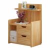 CZDYUF Multifunction storage cabinet night table, bedside table with 2 drawers