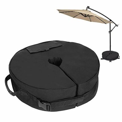 Brislut Parasol Base Weights Bag - Up to 40kg, Heavy Duty Cantilever Bases Weight for Banana Overhanging Parasol Cross Stand Extra Sandbags Weigh