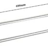 Bathroom Towel Rack Solid Copper and Chrome Towel Bar for Bathroom Mirror Glossy Double Rod Polishing and Plating Towel Hanger Holder Bathroom Sh
