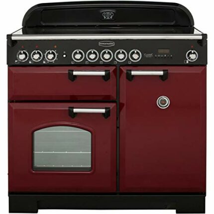 Rangemaster CDL100EICY/C Freestanding A Rated Electric Range Cooker -Cranberry