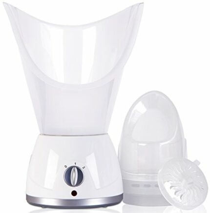 Rio Facial Sauna Spa | Facial Steamer for More Effective Cleansing | Mouth and Nose Attachment for Congestion Relief | Suitable for use with Arom