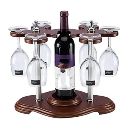 NEOCHY European Style Wine Rack, Wine Glass Rack Display Creative Decoration Wine Bottle Rack