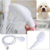 ONEBRAND White Bath Sink Single Tap Shower Attachment Head Hose Spray -Washing/Dresser Hair Pet - Push On Mixer - Suitable for Round Hose Not Uni