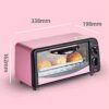 AIQMML Oven Mini Automatic Oven | Digital Convection Oven, Large Capacity Six Layers, Polished Stainless Steel Kitchen Appliances