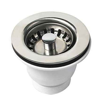 TALEA Sink Waste Strainer 85mm Flange *H68mm,Mini Basket for Od Sink,xj303b-U