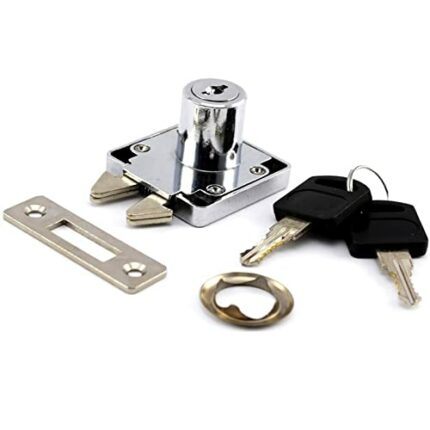 Double Hook Cabinet Drawer Lock for Home Drawer Storage Box Locker Boat Car Truck JA43 1Pcs (Color : Different Key)