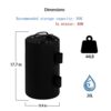 Winsper Canopy Weights Bag, 176 LBS Tent Weights Set of 4-20L Heavy Duty Portable Water/Sand Weights Strong Windproof for Pop up Canopy, Tent, Ga