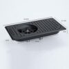 BVDSG Rinner Stainless Steel Bar Glass Pad Water Tank, Cup Washing Machine Washing Machine Cafe Restaurant Kitchen