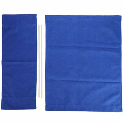 Director Chair Replacement Canvas,1 Set Replacement Canvas Seat and Back Canvas Stool Protector for Home Director Chair(blue)