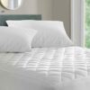 30cm Extra Deep Quilted Mattress Protector Fitted Sheet Anti Allergy Noiseless Cover Pad Sheets Single Double King Super King Bed Size Mattresses