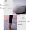 dining chair Kitchen Dining Room Furniture Chairs Modern Kitchen Dining Chair Set Of 4,Modern PU Leather High Back Padded Soft Seat Living Room L