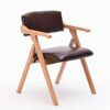 DINGZZ Home furniture leather vintage barstool chairs metal high bar stool chair