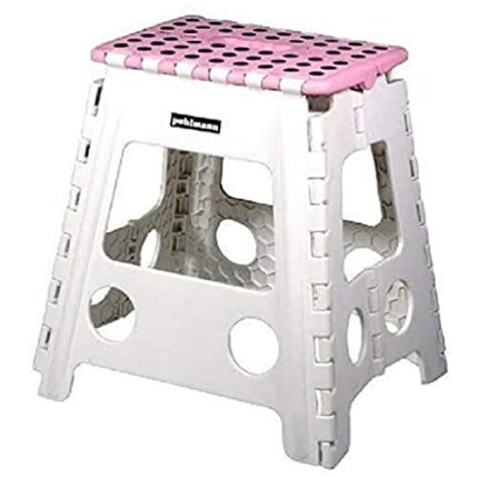 Puhlmann Miss Daisy Foldable XL Stool, Pink