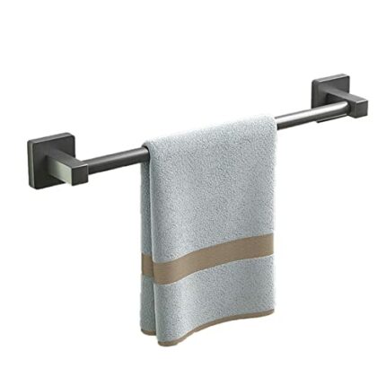 Towel Rack Stainless Steel Towel Rail Self Adhesive No Drill Towel Holder Wall Mounted Anti-rust For Bathroom Kitchen,grey A,40cm