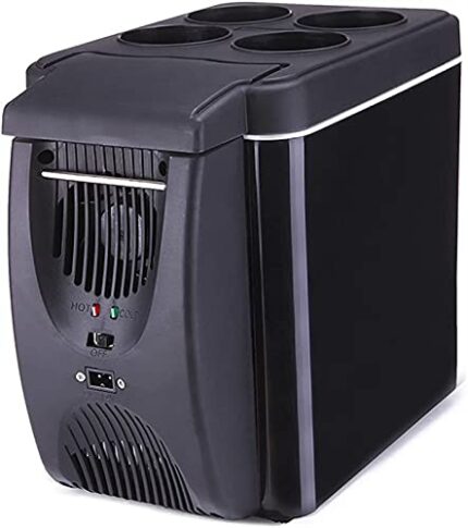 ZXFYHD Car Fridge,Car Refrigerator 6L Small Car Refrigerator, Car Refrigerator Compressor, Beer Drinks Small Fridge, Small Portable Fridge, For C
