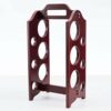 CZDYUF European Creative Wine Rack, Solid Wood Wine Bottle Rack Wooden Shelf Home Decoration