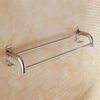Bathroom Double Towel Bar/Towel Rack/Towel Rack/Wall-Mounted Towel Rack Suitable for Bathroom/Kitchen Tower Hanger/60Cm